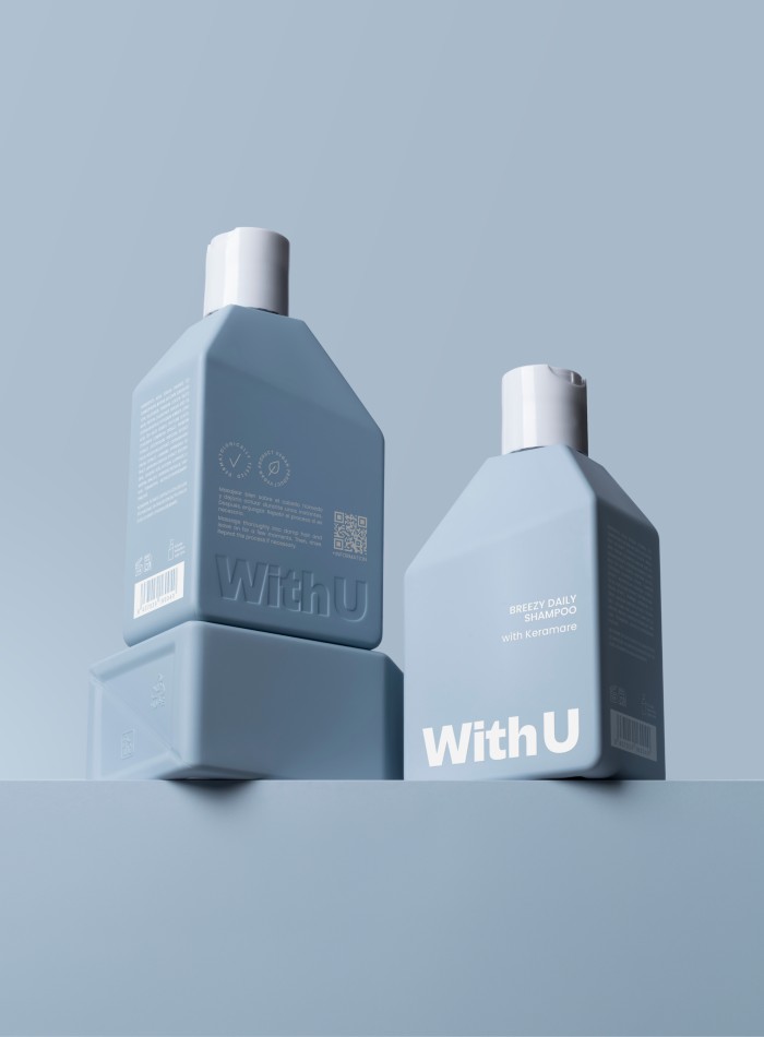 With U. Breezy champú diario 250ml